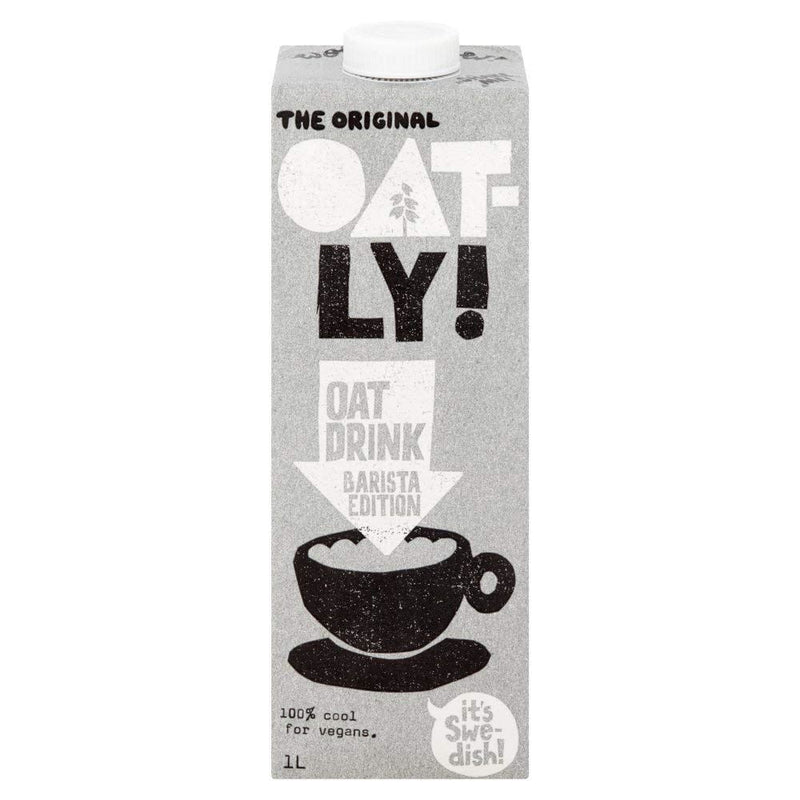 Oatly Barista Edition Oat Drink 1L – Plant Based Milk Alternative