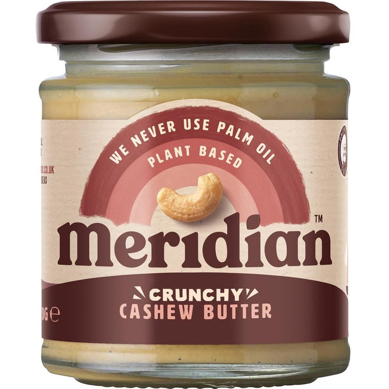 Meridian Crunchy Cashew Butter - 170g