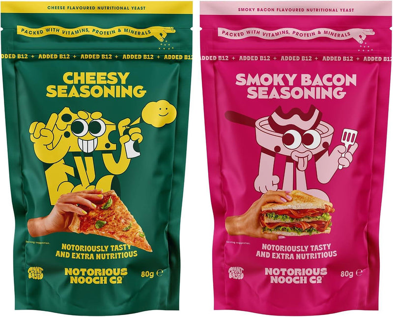 Notorious Nooch Cheesy & Smoky Bacon Mix Pack