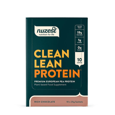 Nuzest Clean Lean Protein Rich Chocolate - 10x25g Sachets