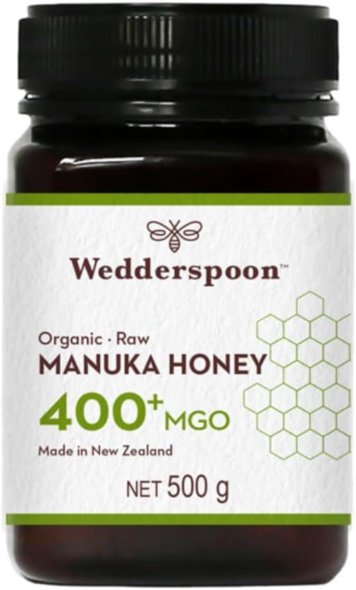 Wedderspoon MGO 400 Raw & Organic Manuka Honey - 500g
