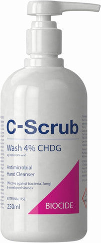 C-Scrub Antimicrobial Hand Cleanser - 250ml