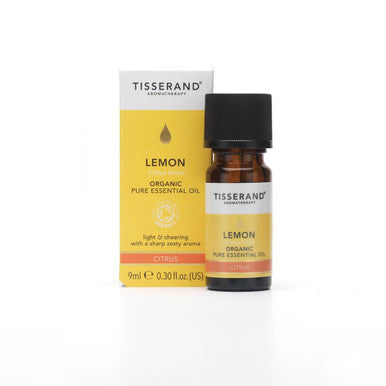 Tisserand Organic Lemon Essential Oil - 9ml