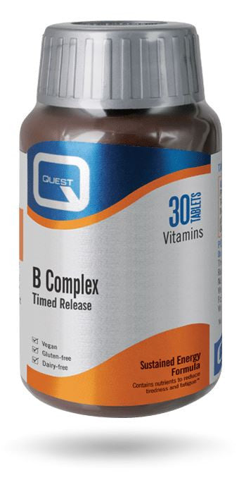 Quest B Complex (Timed Release) - 30 Tablets