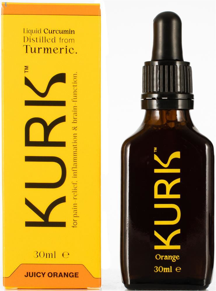 Kurk Liquid Curcumin Juicy Orange - 30ml