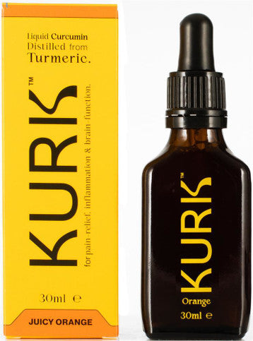 Kurk Liquid Curcumin Juicy Orange - 30ml