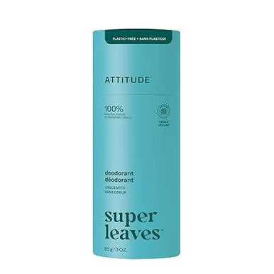 Attitude Super Leaves Deodorant Bar Unscented - 85g