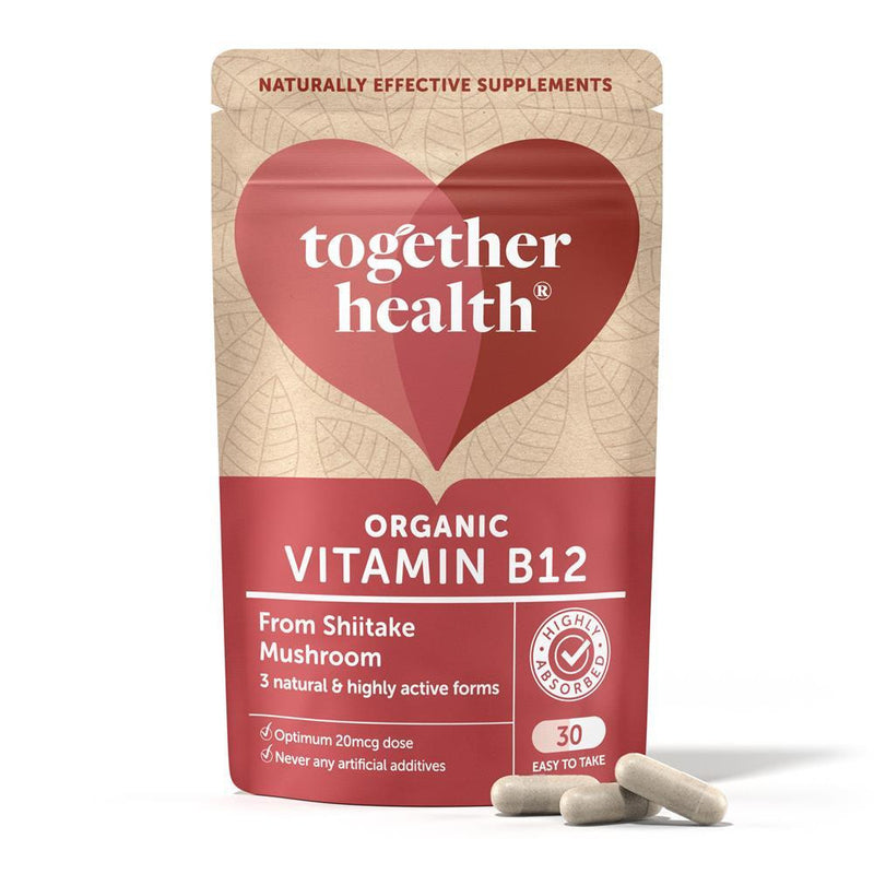 Together Health Organic Vitamin B12 - 30 Capsules