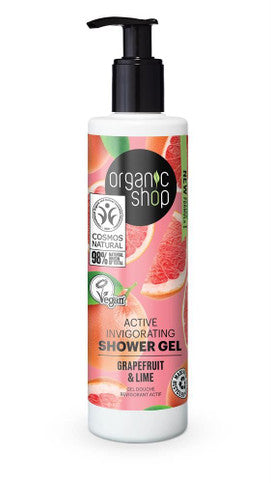 Organic Shop Grapefruit & Lime Invigorating Shower Gel - 280ml