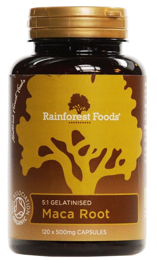 Organic Maca Root 5 1 120 Capsules