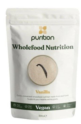 Purition Vegan Wholefood Nutrition Vanilla - 500g