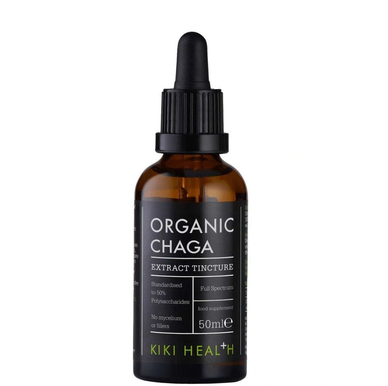 KIKI Health Organic Chaga Extract Tincture - 50ml