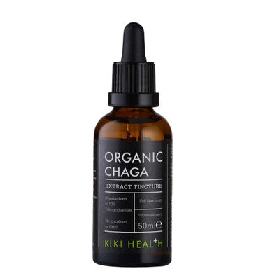 KIKI Health Organic Chaga Extract Tincture - 50ml