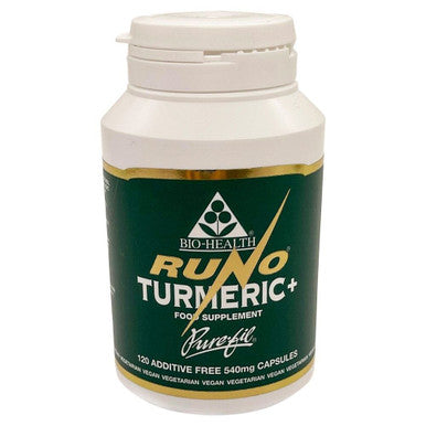Bio Health Runo Turmeric+ 540mg - 120 Capsules