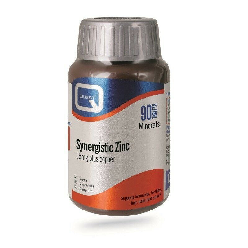 Quest Synergistic Zinc 15mg - 90 Tablets