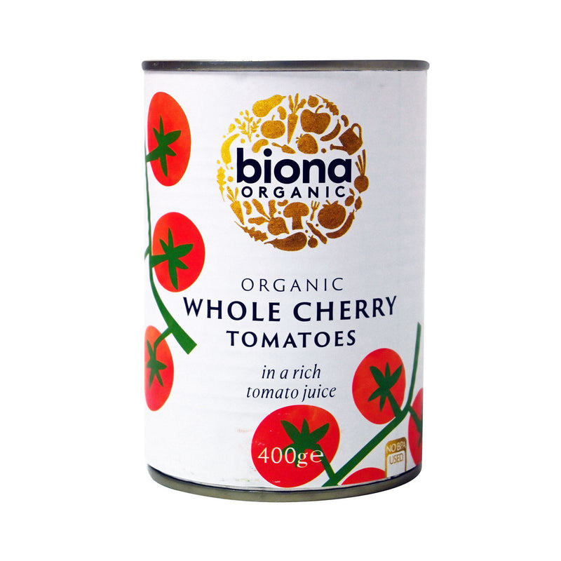 Biona Organic Whole Cherry Tomatoes - 400g