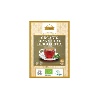 Ausha Organic Senna Herbal Tea - 20 Bags