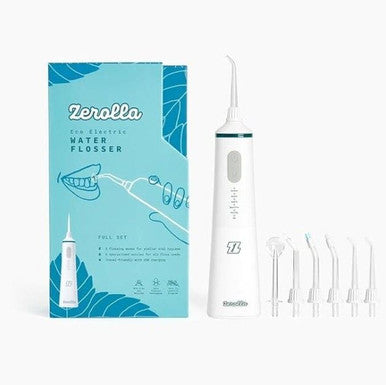 Zerolla Eco Electric Portable Water Flosser Full Set - 300ml