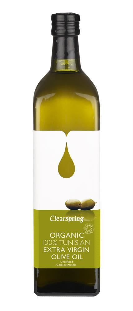 Clearspring Organic Tunisian Extra Virgin Olive Oil - 1L