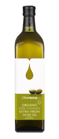 Clearspring Organic Tunisian Extra Virgin Olive Oil - 1L
