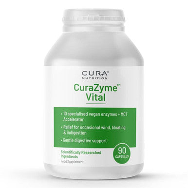 Cura Nutrition CuraZyme Vital - 90 Capsules