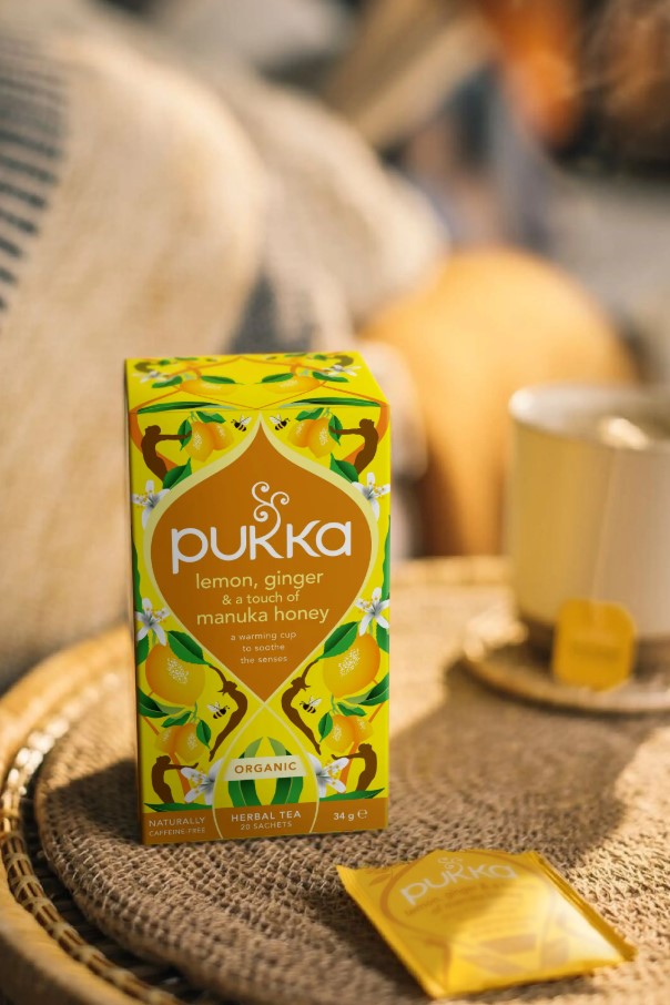 Pukka Lemon, Ginger & Manuka Honey - 20 Sachets