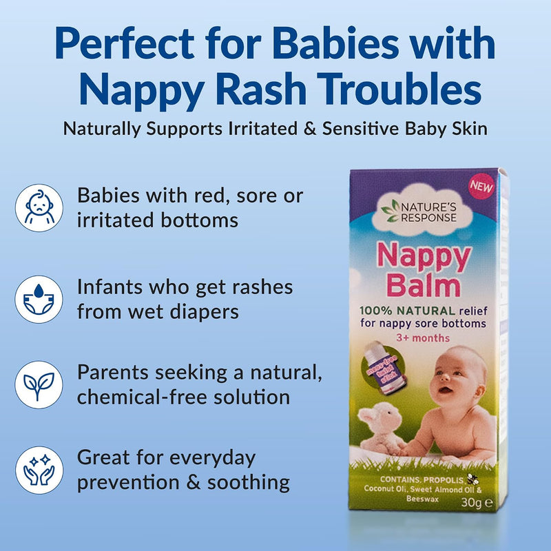 Nature's Response Baby Nappy Twist & Rub - 30g