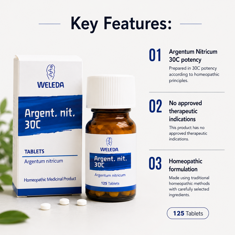 Weleda Arsen Alb 30C - 125 Tablets