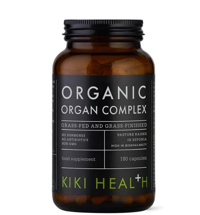 KIKI Health Organic Beef Organ Complex - 180 Vegicaps