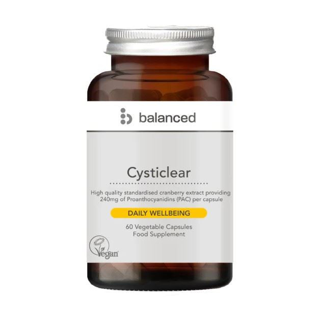 Balanced Cysticlear Cranberry 240mg PAC - 60 Veg Caps