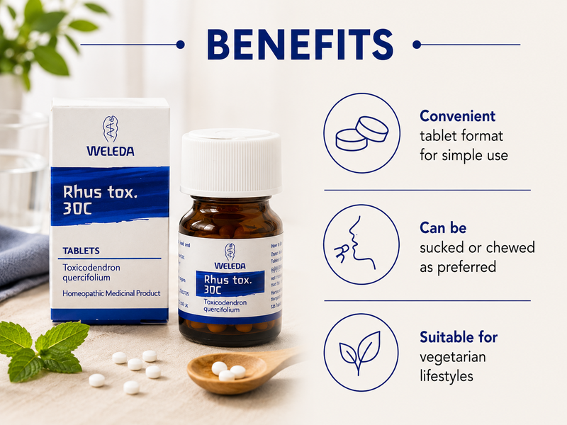 Weleda Rhus Tox 30C - 125 Tablets