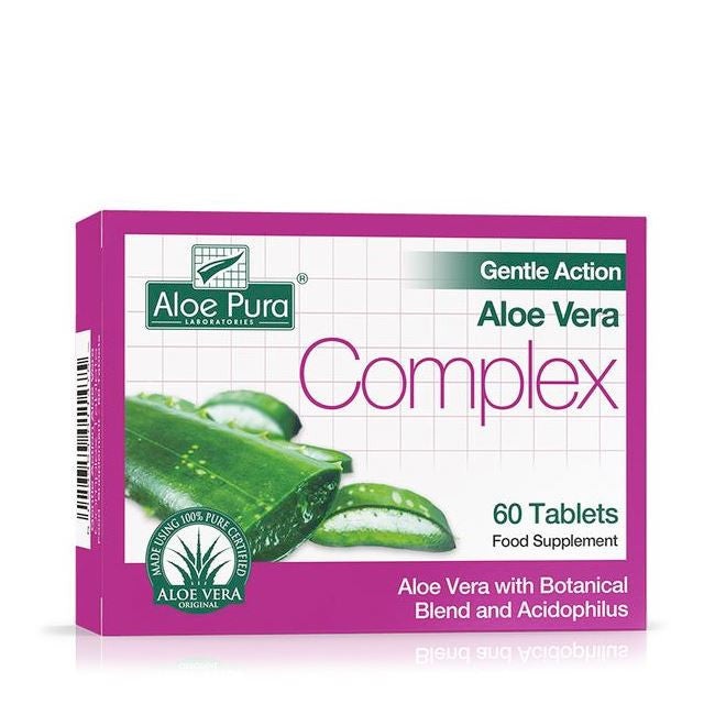 Aloe Pura Aloe Vera Gentle Action Complex - 60 Tablets