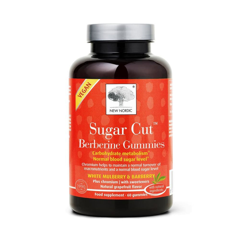 New Nordic Sugar Cut Berberine - 60 Gummies