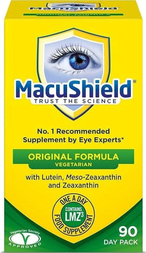 Magshield Supplement MacuShield Original Vegetarian 90 Capsules | Vitamin Planet