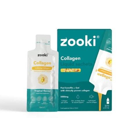 YourZooki Zooki Marine Collagen 5000mg Tropical -14 sachet(15ml each)