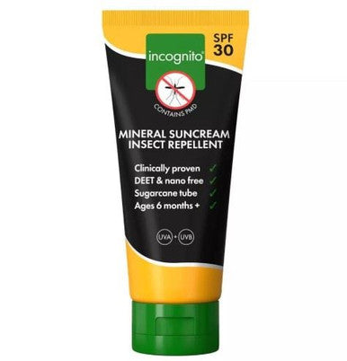 incognito Suncream Insect Repellent Moisturiser SPF30 Advanced - 100ml