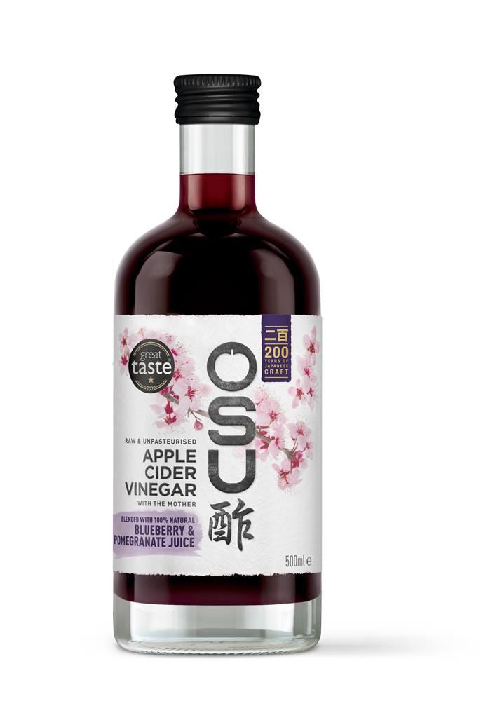 Osu ACV With The Mother Blueberry & Pomegranate Juice - 500ml
