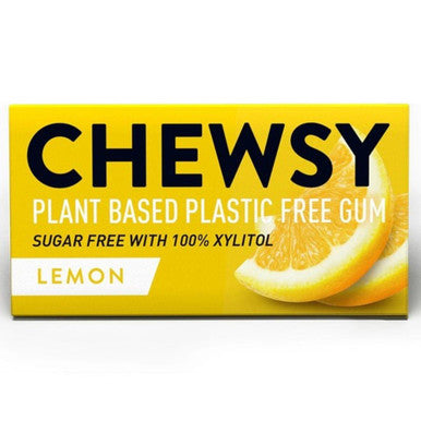 Chewsy Lemon Chewing Gum - 18g (Pack of 12)