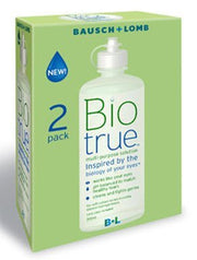 Biotrue multi-purpose contact lens solution 2 x 300ml pack