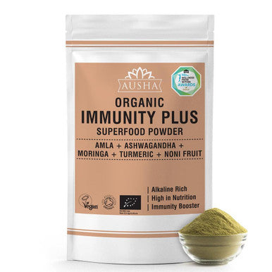 Ausha Organic Immunity Plus Superfood Powder - 200g