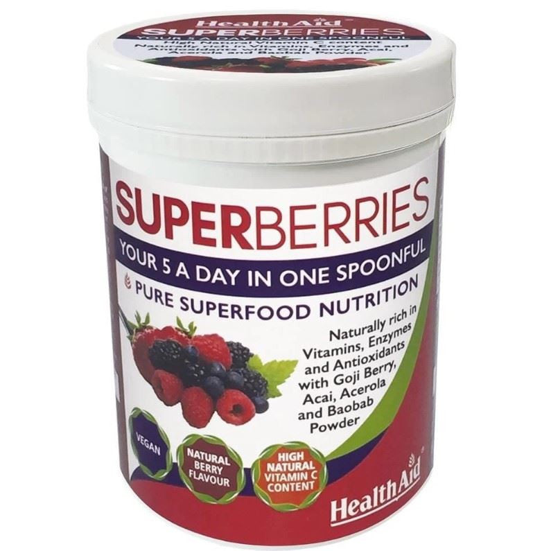 HealthAid SuperBerries Powder - 180g