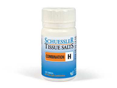 Schuessler Tissue Salts Combination H - 125 Tablets