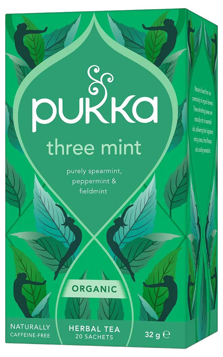 Pukka Three Mint Tea - 20 Teabags