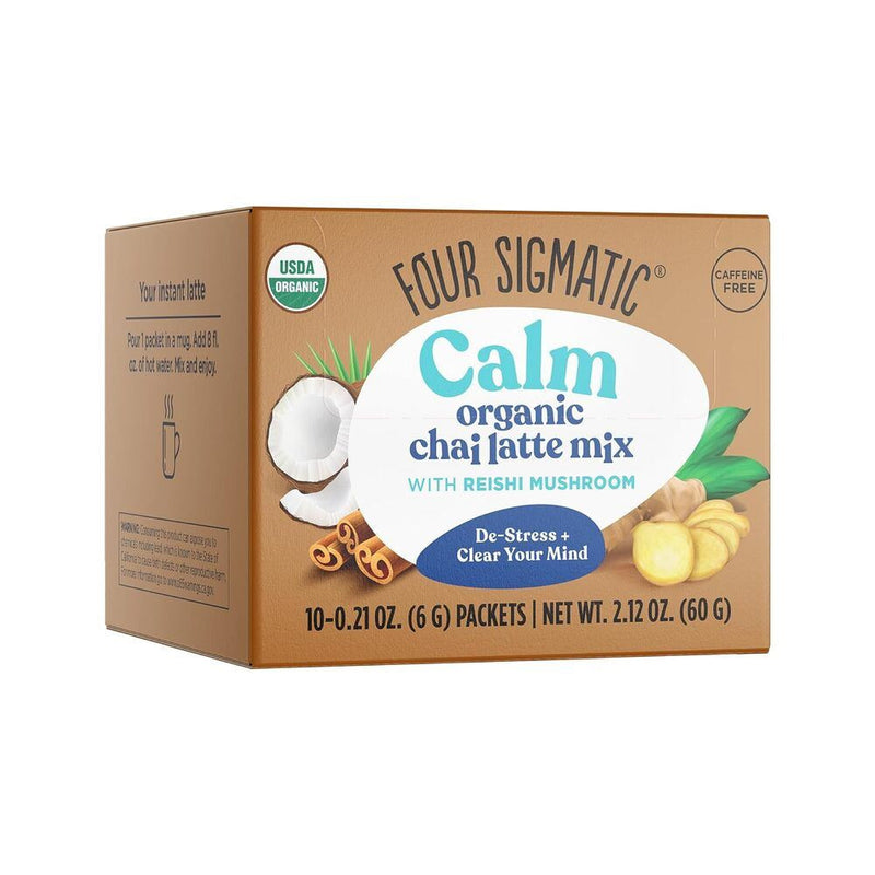 Four Sigmatic Calm Chai Latte Mix with Reishi - 10 Sachets