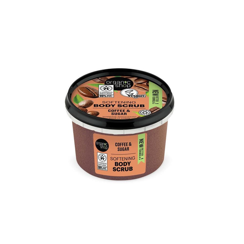 Organic Shop Coffee & Sugar Softening Body Scrub - 250ml