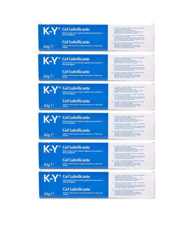 K-Y Jelly Personal Lubricant - 82g (Pack of 6)