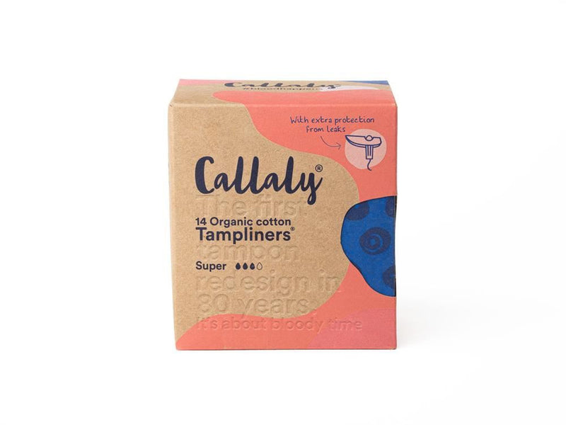 Callaly Organic Tampliner Super - 14 Pieces