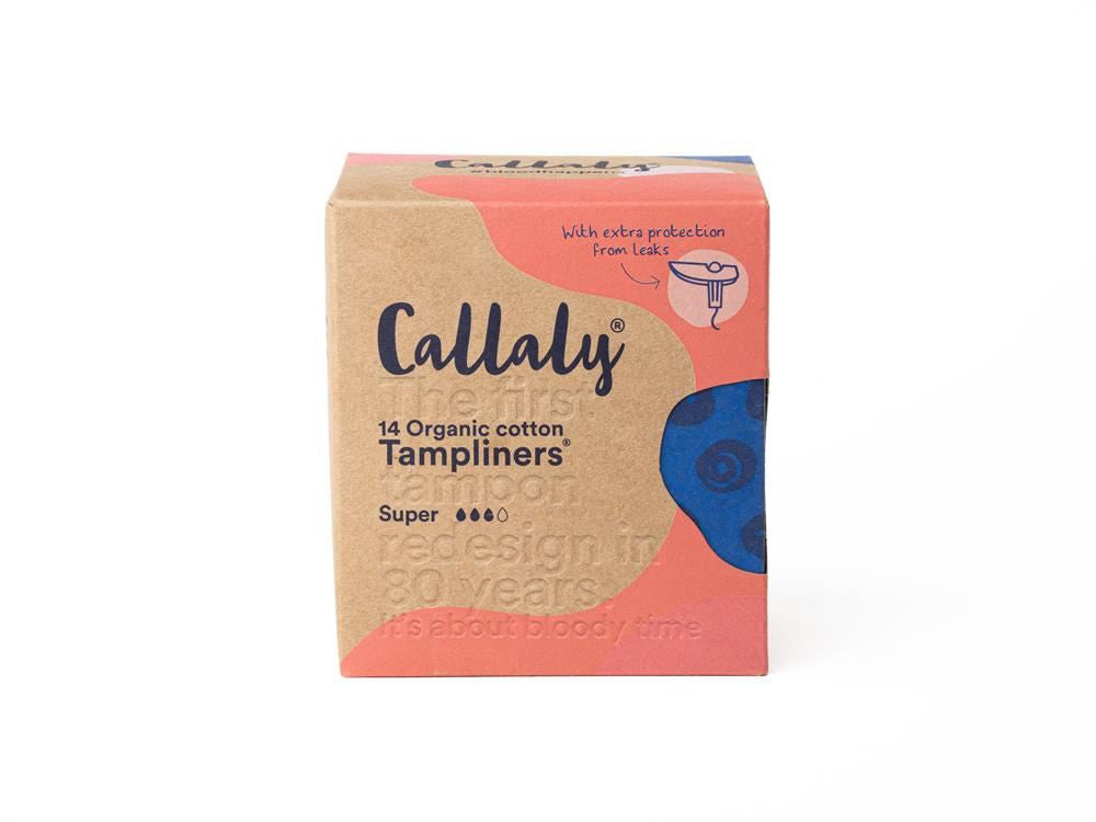 Callaly Organic Tampliner Super - 14 Pieces | Vitamin Planet