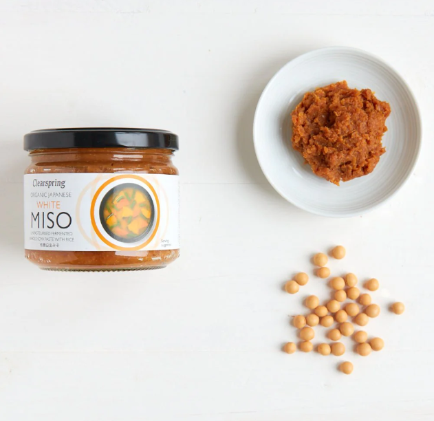 Clearspring Organic Japanese White Miso Jar (Unpasteurised) - 270g