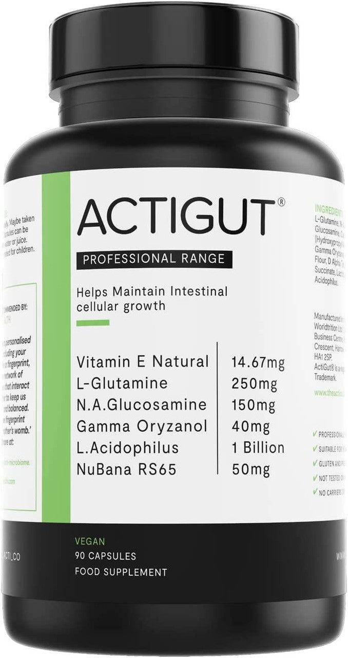 ActiHealth ActiGut Intestinal Cellular Growth - 90 Capsules